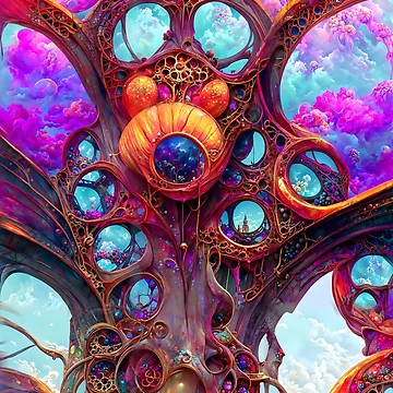 Artwork thumbnail, Celestial Roots by FunkyDelights