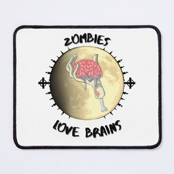 Item preview, zombies love brains designed and sold by Soofingscapes.