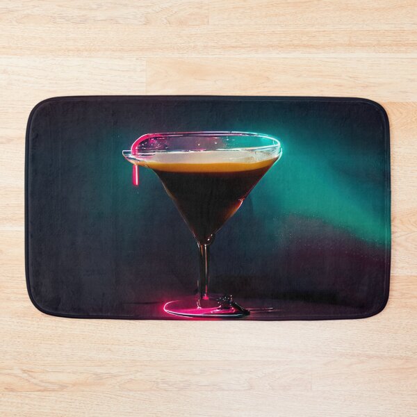 Item preview, Neon Aesthetic - Espresso Martini | Cocktail | Artwork | Illustration designed and sold by Designsssssssssssssssss.