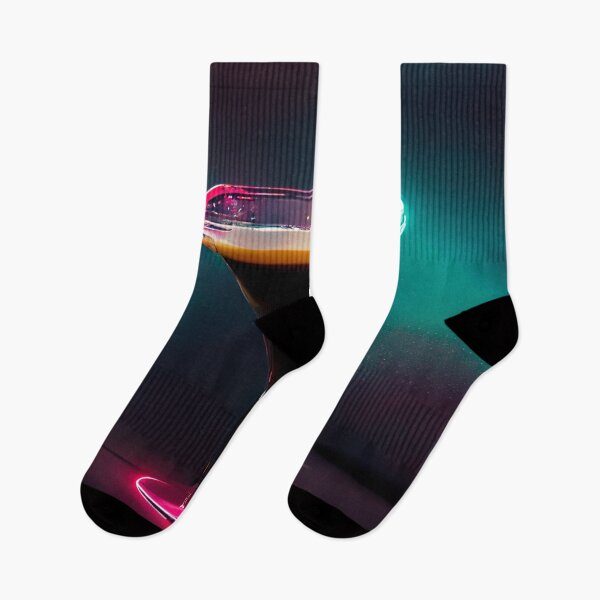 Item preview, Neon Aesthetic - Espresso Martini | Cocktail | Artwork | Illustration designed and sold by Designsssssssssssssssss.