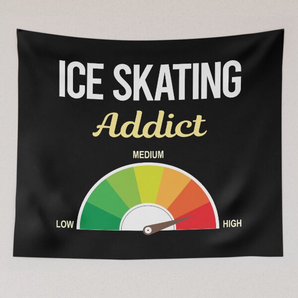 Item preview, Addict Ice Skating Skate Skater designed and sold by PriscillaHerna.