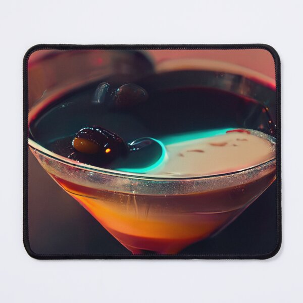 Item preview, Espresso Neon Love Martini | Cocktail | Artwork | Illustration designed and sold by DadoDesigns.