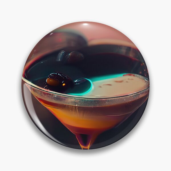 Item preview, Espresso Neon Love Martini | Cocktail | Artwork | Illustration designed and sold by DadoDesigns.