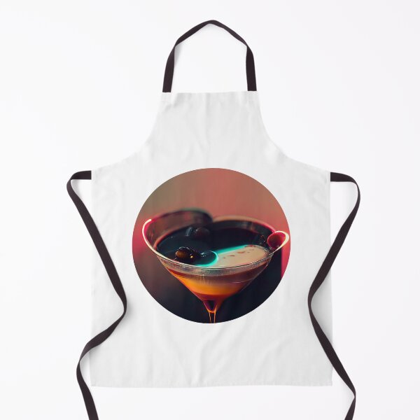 Item preview, Espresso Neon Love Martini | Cocktail | Artwork | Illustration designed and sold by DadoDesigns.