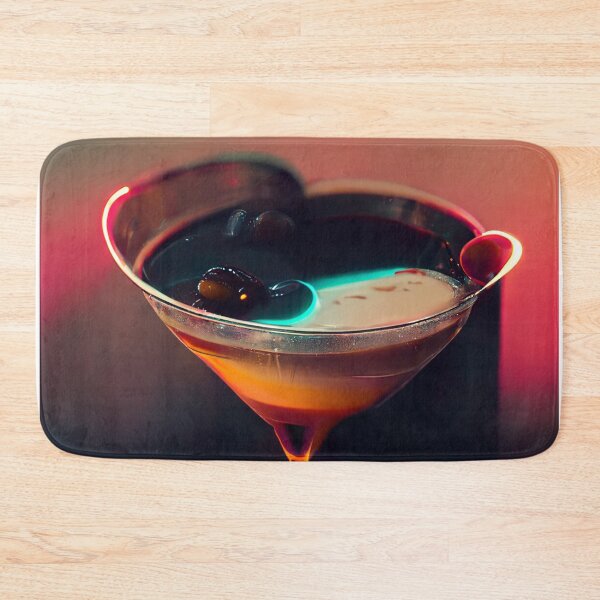 Item preview, Espresso Neon Love Martini | Cocktail | Artwork | Illustration designed and sold by Designsssssssssssssssss.