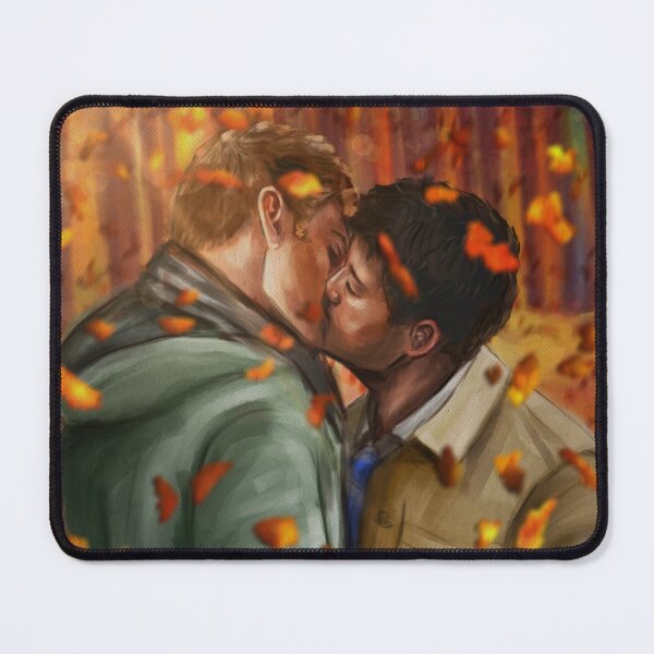 Item preview, Destiel autumn kiss designed and sold by M-O-E-M.