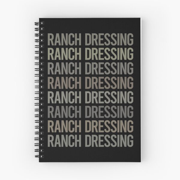 Item preview, Gray Text Art Ranch Dressing designed and sold by TarynBrown3126.