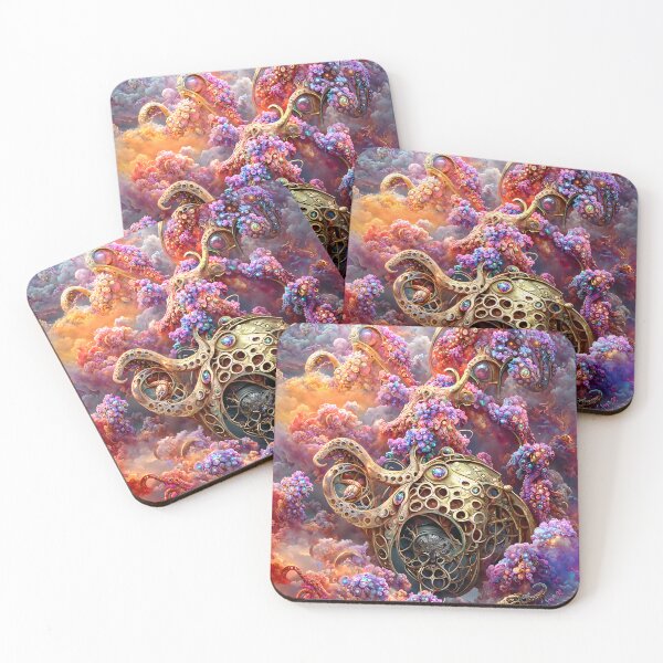 Item preview, Cosmic Octopus IV designed and sold by FunkyDelights.