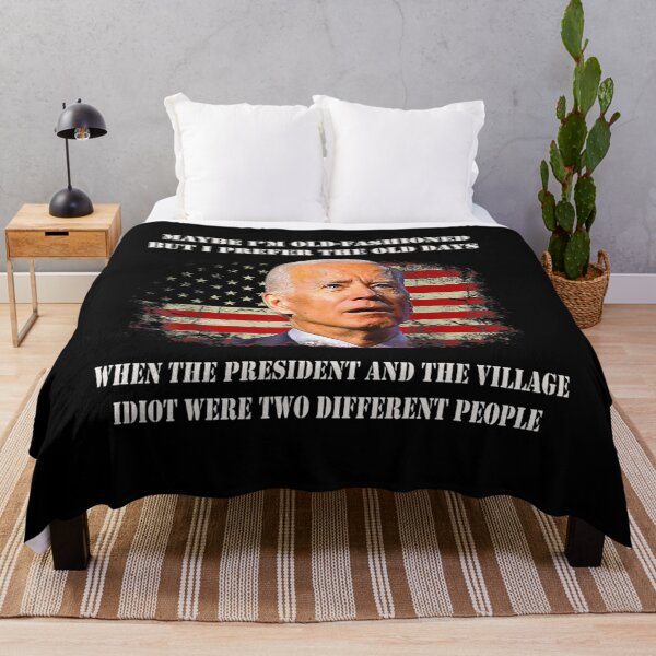 Item preview, The President And The Village Idiot Were Two Different Biden designed and sold by frontvernacular.