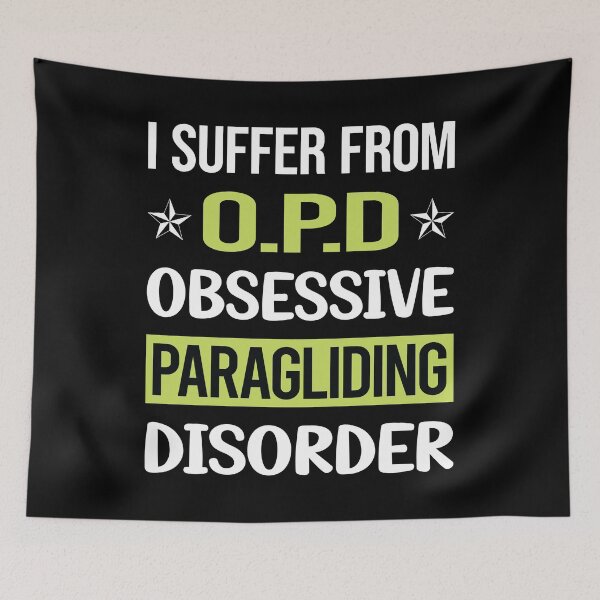 Item preview, Obsessive Love Paragliding Paraglide Paraglider designed and sold by GobblesBeverley.