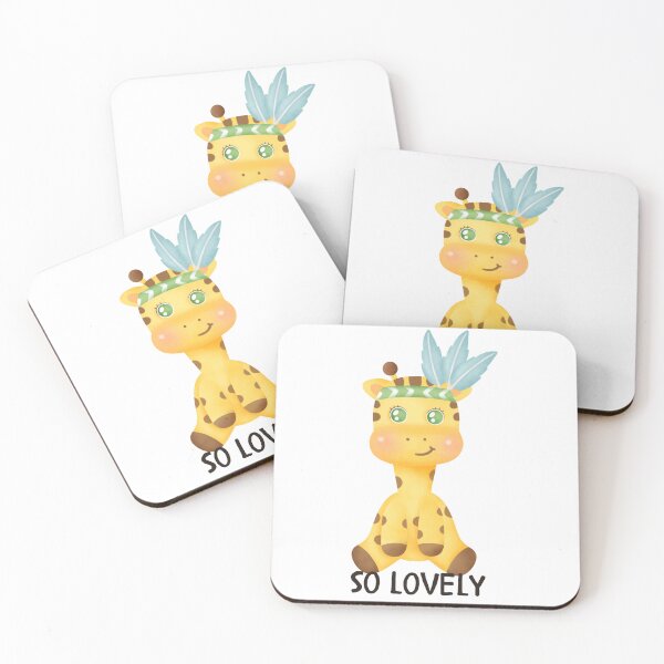 Item preview, So lovely, Giraffe design designed and sold by Tiny-Love ⭐⭐⭐⭐⭐.
