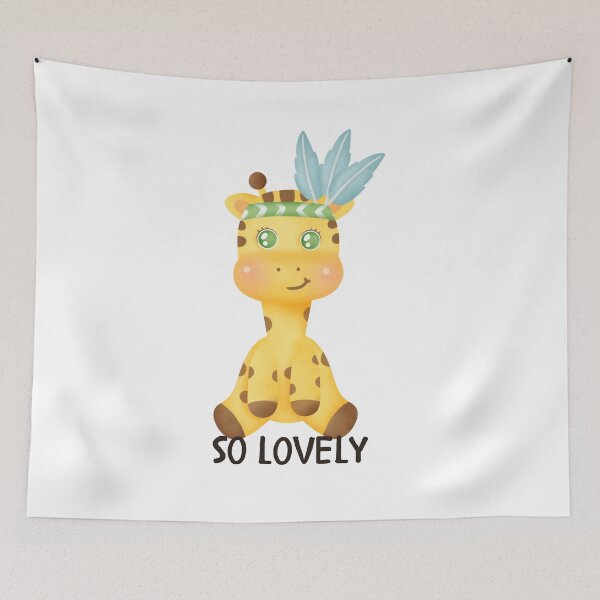 Item preview, So lovely, Giraffe design designed and sold by Tiny-Love ⭐⭐⭐⭐⭐.