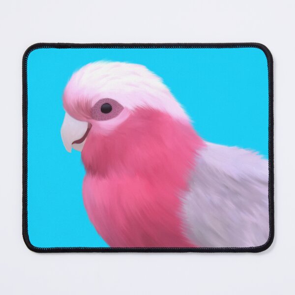 Item preview, Delightfully Pink Galah on Blue designed and sold by Digitaldingo.