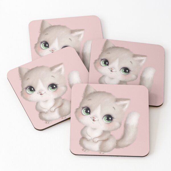 Item preview, Green Eyed Kitty designed and sold by BiancaDPetals.
