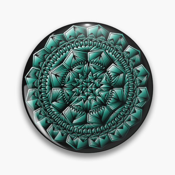 Item preview, Green Paper Fold Mandala designed and sold by Suzanne Uchytil.