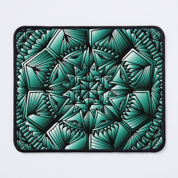Item preview, Green Paper Fold Mandala designed and sold by Suzanne Uchytil.