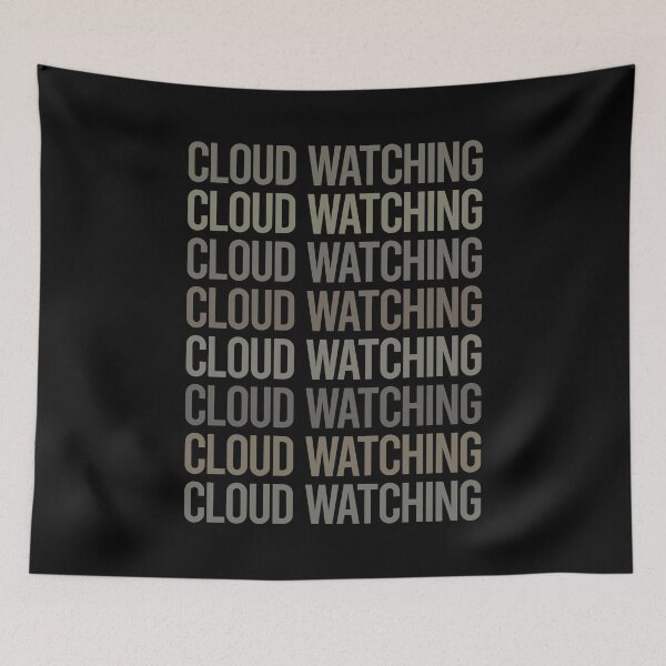 Item preview, Gray Text Art Cloud Watching designed and sold by TarynBrown3126.