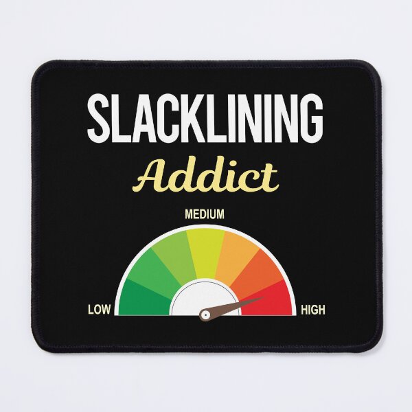 Item preview, Addict Slacklining Slackline Slackliner designed and sold by PriscillaHerna.