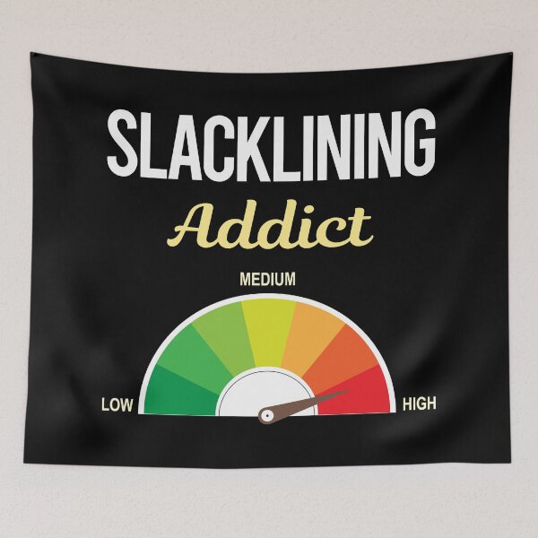 Item preview, Addict Slacklining Slackline Slackliner designed and sold by PriscillaHerna.