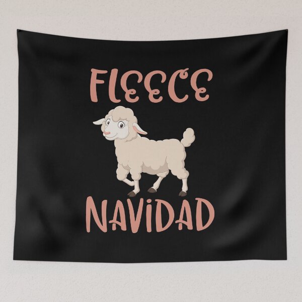 Item preview, Fleece Navidad Christmas Funny Lyric Pun designed and sold by PunnyLyrics.