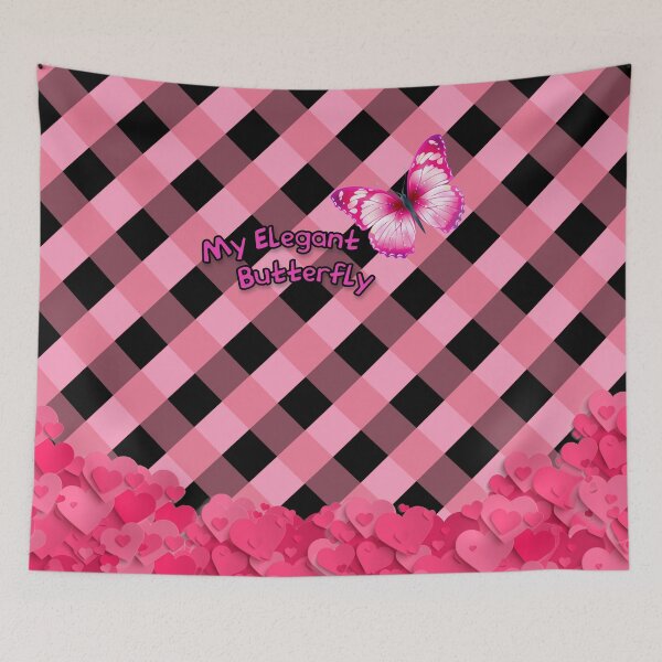 Item preview, mi elegante color rosa mariposa designed and sold by IDEA-STORE.