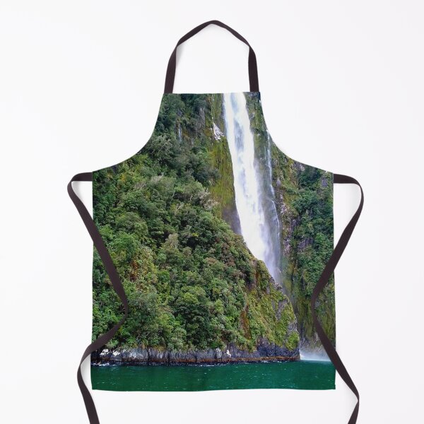 Item preview, Loud majestic waterfall crashing down to the ocean below. The white foamy spray thunders as it wets those who get close-No2 designed and sold by Hanlar.
