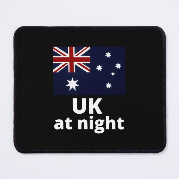 Item preview, UK at night, Australia designed and sold by hinteo.