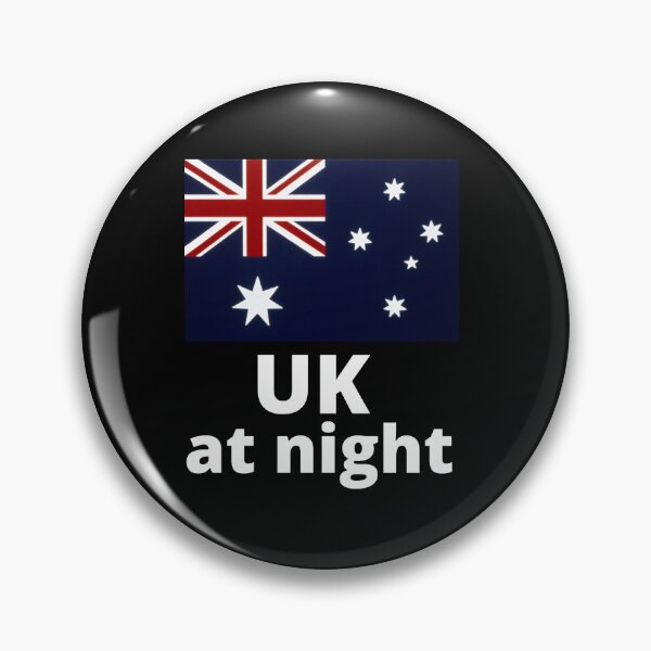 Item preview, UK at night, Australia designed and sold by hinteo.