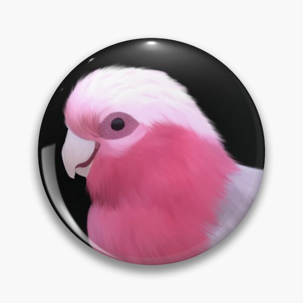 Item preview, Delightfully Pink Galah on Black designed and sold by Digitaldingo.