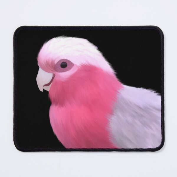 Item preview, Delightfully Pink Galah on Black designed and sold by Digitaldingo.