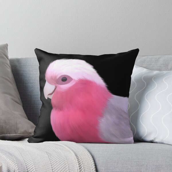 Item preview, Delightfully Pink Galah on Black designed and sold by Digitaldingo.