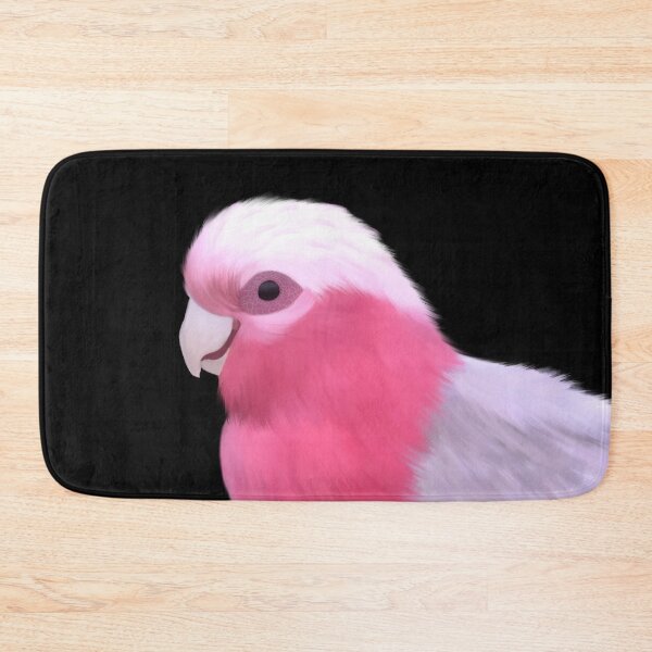 Item preview, Delightfully Pink Galah on Black designed and sold by Digitaldingo.