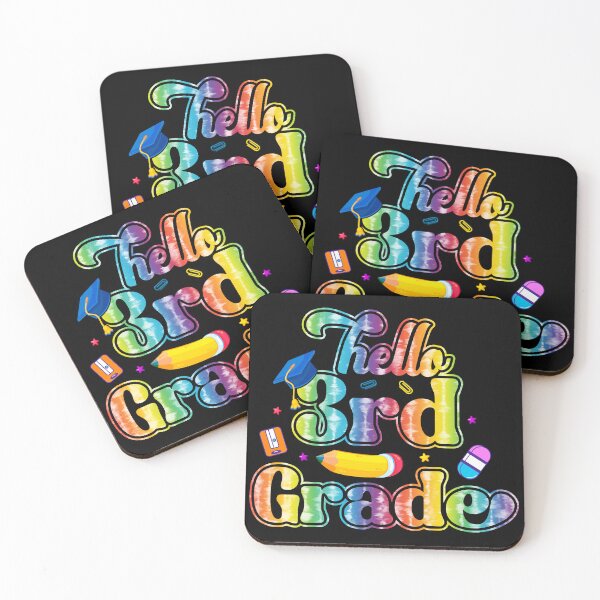 Item preview, Back To School Hello 3rd Grade Teachers Students designed and sold by TrenddyArts.