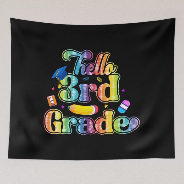 Item preview, Back To School Hello 3rd Grade Teachers Students designed and sold by TrenddyArts.