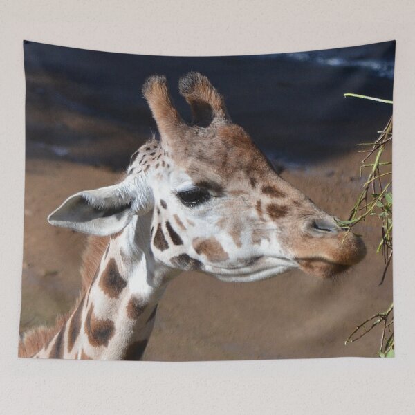 Item preview, Giraffe portrait designed and sold by lizdomett.