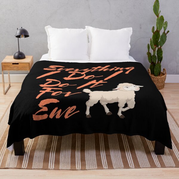 Item preview, Everything I Do I Do It For Ewe Funny Lyric Pun designed and sold by PunnyLyrics.
