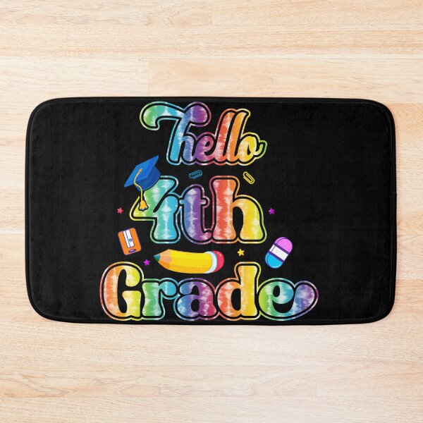 Item preview, Back To School Hello 4th Grade Teachers Students designed and sold by TrenddyArts.