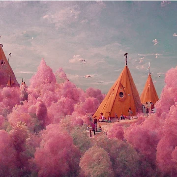 Artwork thumbnail, Teepee Fantasy by RileyKyler
