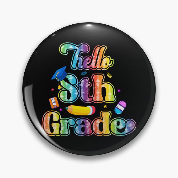 Item preview, Back To School Hello 5th Grade Teachers Students designed and sold by TrenddyArts.