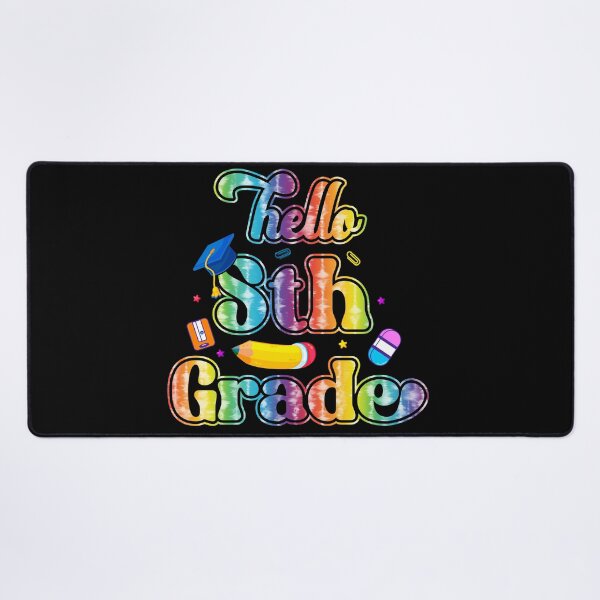 Item preview, Back To School Hello 5th Grade Teachers Students designed and sold by TrenddyArts.