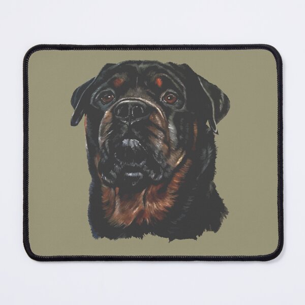 Item preview, Rottweiler Head Artistic Pet Portrait Cut Out designed and sold by taiche.