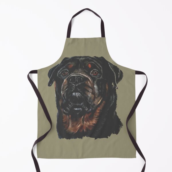 Item preview, Rottweiler Head Artistic Pet Portrait Cut Out designed and sold by taiche.