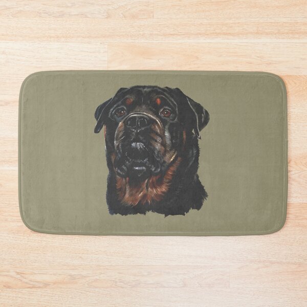 Item preview, Rottweiler Head Artistic Pet Portrait Cut Out designed and sold by taiche.