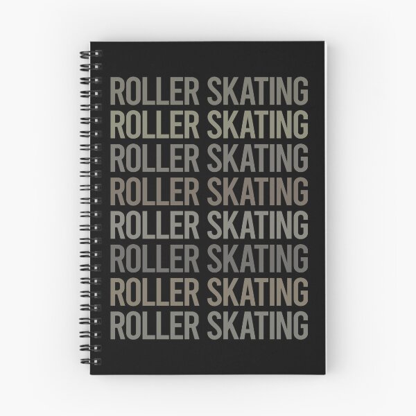 Item preview, Gray Text Art Roller Skating Skate Skater designed and sold by TarynBrown3126.