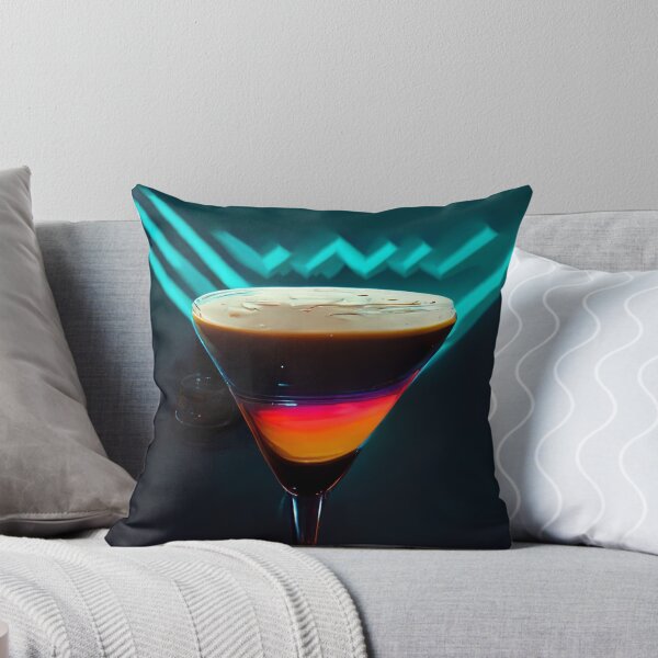 Item preview, Neon Aesthetic - Espresso Martini | Cocktail | Artwork | Illustration designed and sold by DadoDesigns.