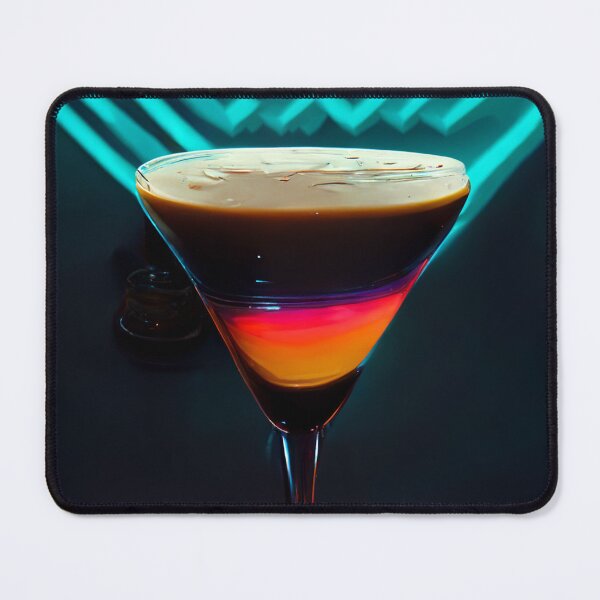 Item preview, Neon Aesthetic - Espresso Martini | Cocktail | Artwork | Illustration designed and sold by Designsssssssssssssssss.