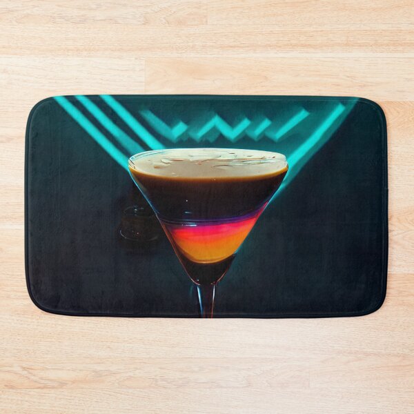 Item preview, Neon Aesthetic - Espresso Martini | Cocktail | Artwork | Illustration designed and sold by Designsssssssssssssssss.