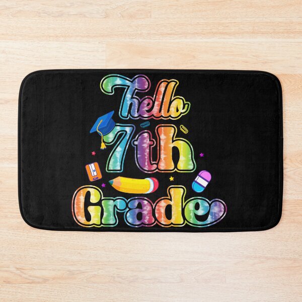 Item preview, Back To School Hello 7th Grade Teachers Students designed and sold by TrenddyArts.