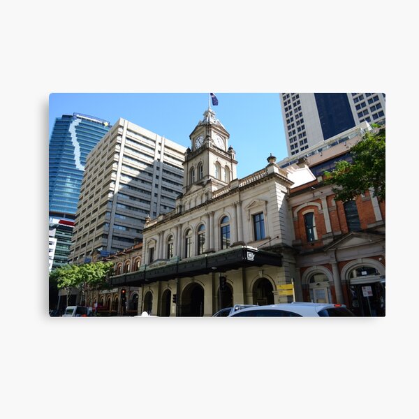 Brisbane cityscape - Ann St Canvas Print