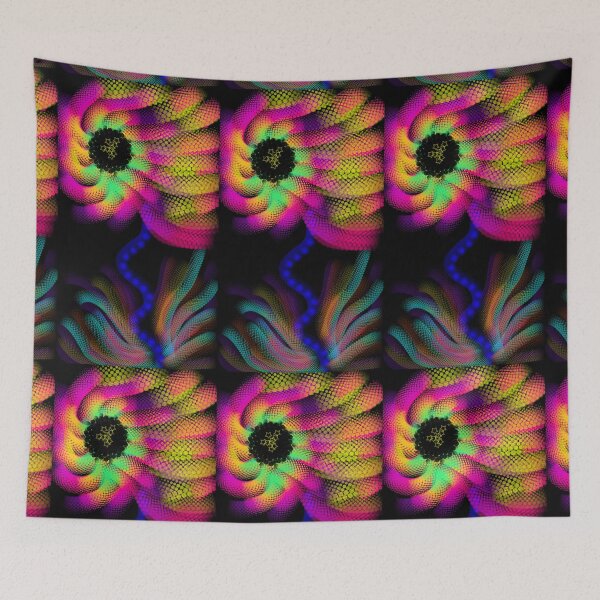Item preview, Neon Fire Flower  designed and sold by neonmoonwaves.